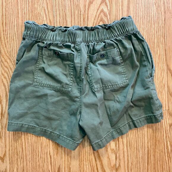 Old Navy Olive Green Soft Utility Alpine Tundra Paper Bag Shorts Womens XSmall - Picture 7 of 14